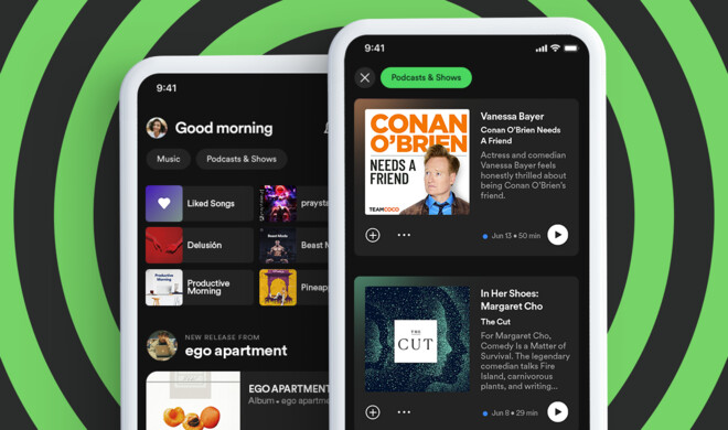Neuer Home-Bildschirm für die Mobile-App