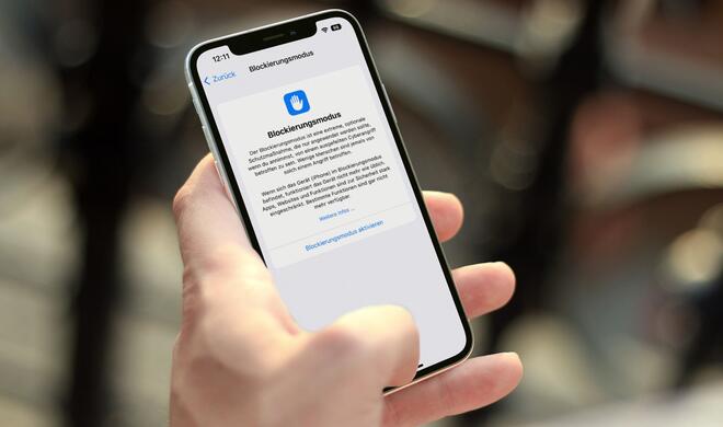 Der Blockierungsmodus von iOS 16 muss mehrfach bestätigt werden
