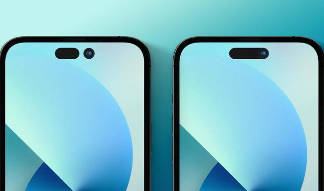 9to5Mac hat ein Mockup erstellt, um den Zustand des Kameraausschnittes in beiden Varianten zu zeigen.