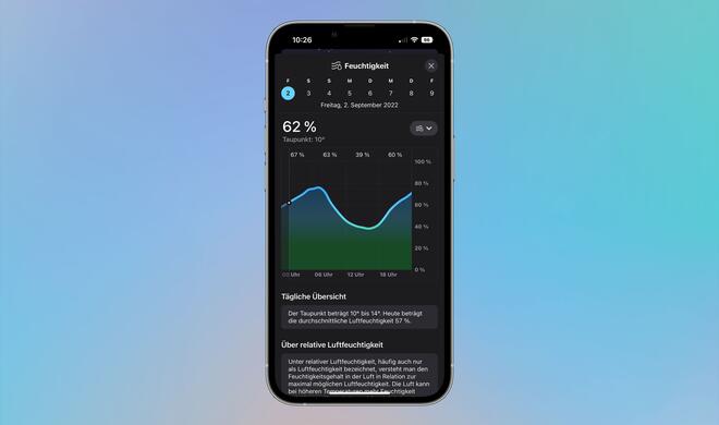 In manchen Berufen solltest du auch über die Feuchtigkeit Bescheid wissen