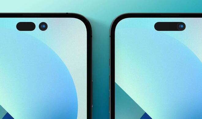 9to5Mac hat vor Kurzem ein Mockup erstellt, um den Zustand des Kameraausschnittes in beiden Varianten zu zeigen.