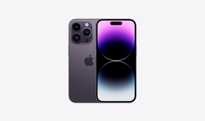 iPhone 14 Pro Dunkellila