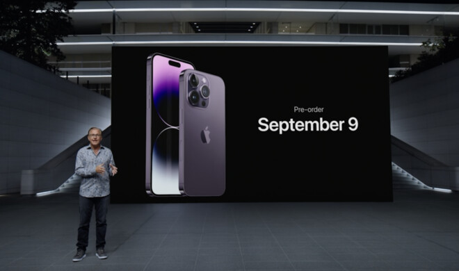 Der Vorbestellstart für das iPhone 14 ist der 9. September