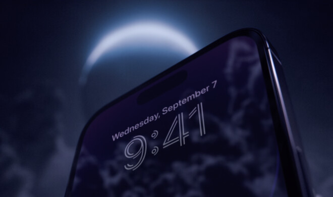 Das Always-On-Display beim iPhone 14 Pro
