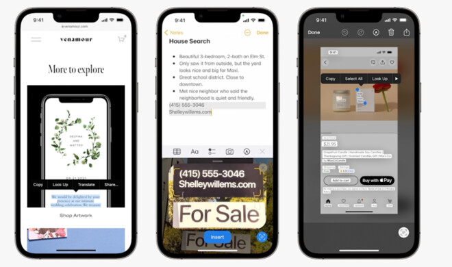 Übersetzen in der Kamera-App