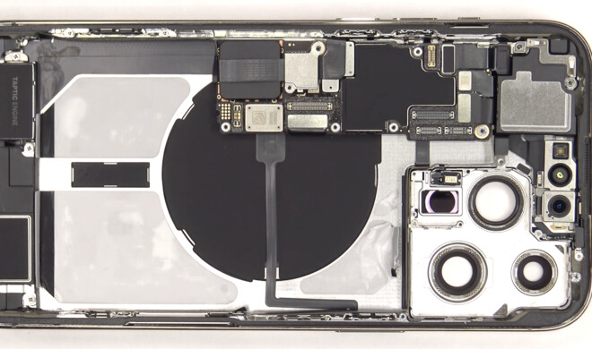 Das Innere legt die Vermutung nahe, dass sich nahezu alle Teile einfach austauschen lassen.