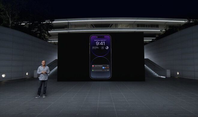 Das Display wird im Always-On-Modus gedimmt
