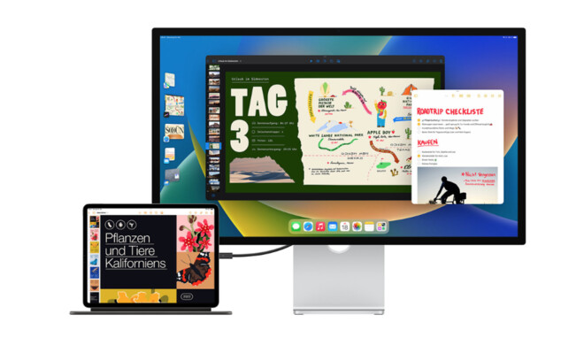 iPadOS 16 bringt den Stage Manager