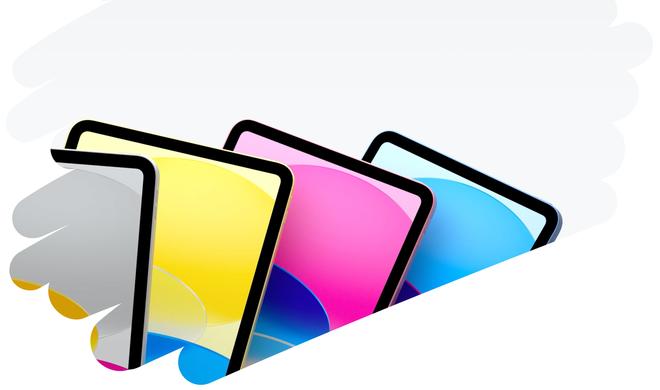 Die neuen iPad-Modelle kommen in neuen Farben und haben passende Wallpaper