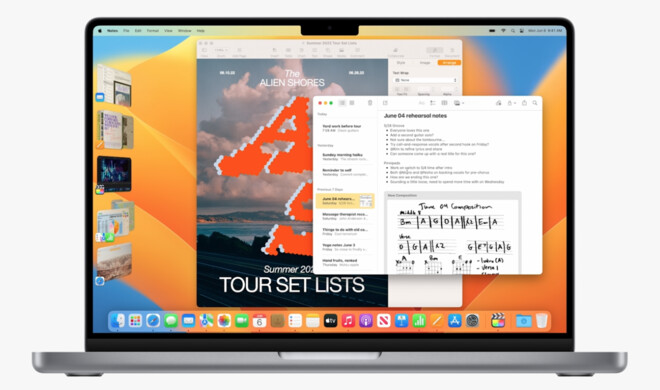 Stage Manager steht für alle Macs mit macOS Ventura bereit