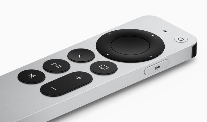 Die Siri Remote verfügt jetzt über einen USB-C-Port