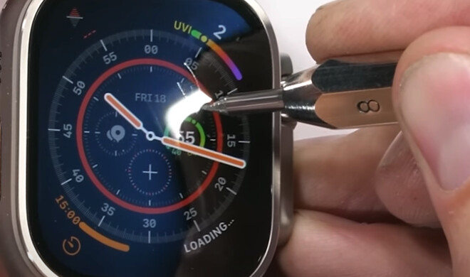 Die Apple Watch Ultra im Kratztest