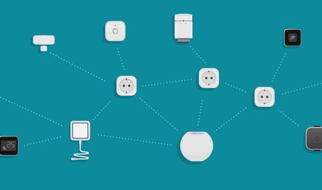 Matter bildet via Thread ein Meshnetzwerk