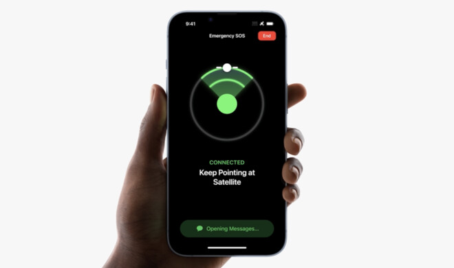 Notruf SOS via Satellit steht ab sofort bereit