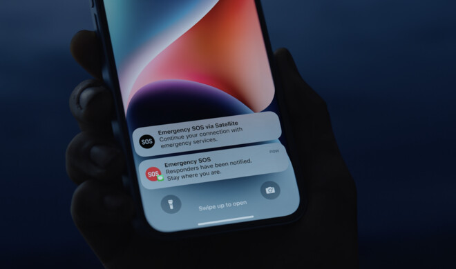 Mit dem iPhone 14 führt Apple Satellitenkommunikation ein