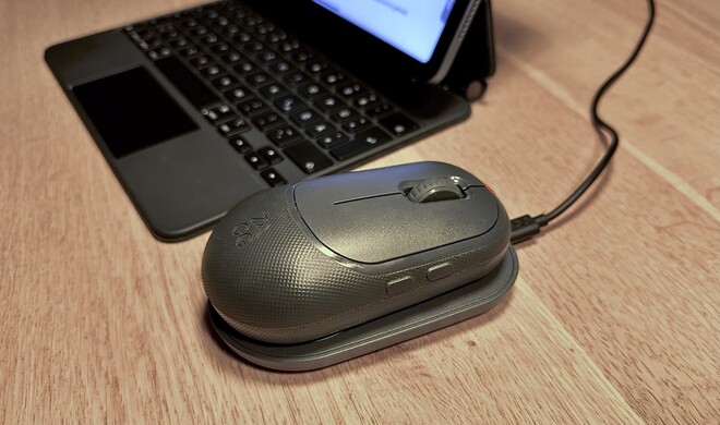 Die Pro Mouse von Zagg kann kabelfrei geladen werden.