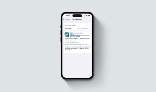 iOS 16.4 Beta 2 ist jetzt für Entwickler:innen verfügbar