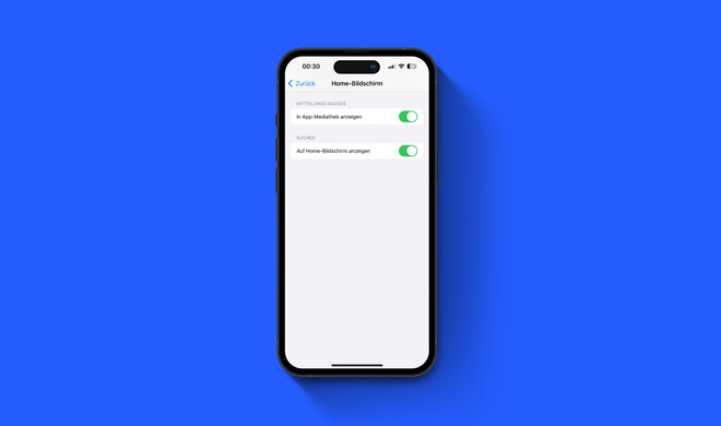 15 Kennzeichen in der App-Mediathek anzeigen