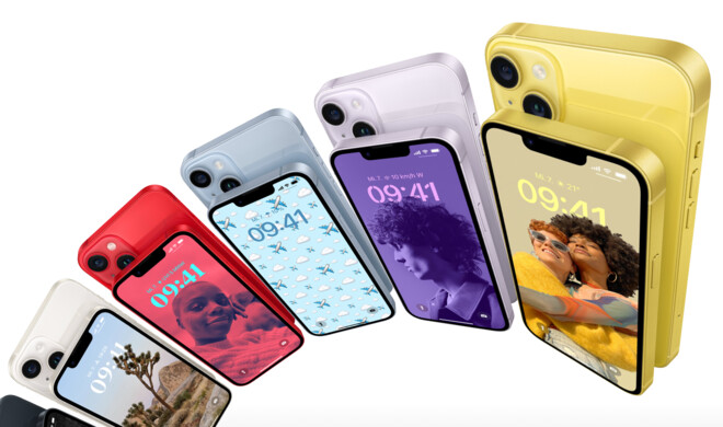 Das iPhone 14 kommt bald auch in Gelb daher.