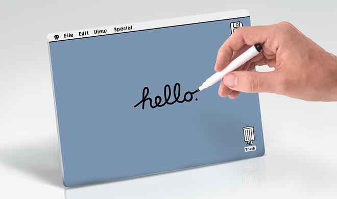 Der „Desktop“ ist in Wahrheit ein Whiteboard