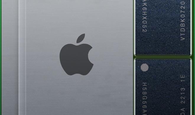 Illustration des M2-Prozessors von Apple