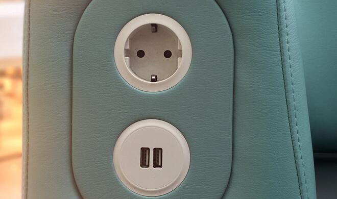 Ladestation in einer Mall