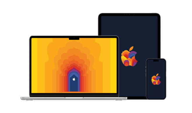 Apple Saket: Wallpaper