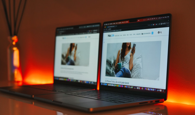 Zum Entriegeln des MacBook dient ein Touch-ID-Sensor, der in Tastatur des Notebooks verbaut ist. Eine Face-ID-Entsperrung via Kamera bietet auch das neueste Modell nicht.