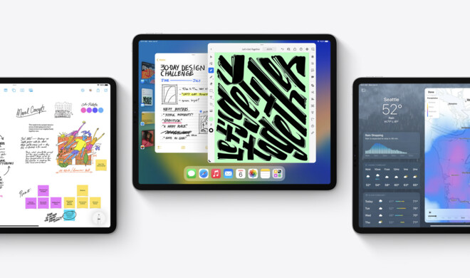 Mit iPadOS 16 ermöglichte Apple größtmögliche Unterstützung