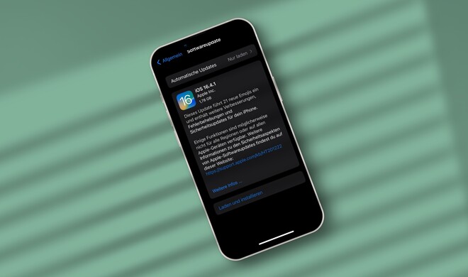 Apple rollt das neue Sicherheitsupdate jetzt für alle Nutzer:innen aus