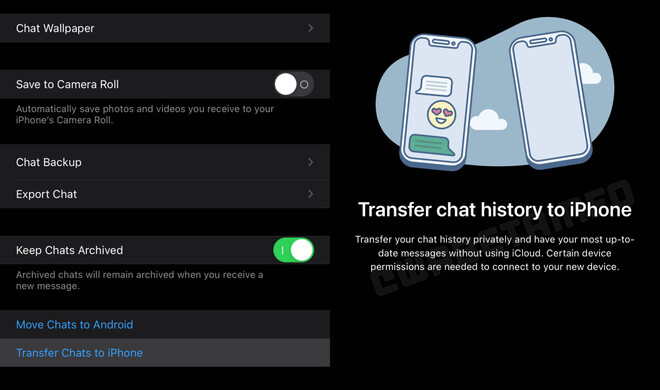 Demnächst können Backups von iPhone zu iPhone übertragen werden – ohne iCloud.
