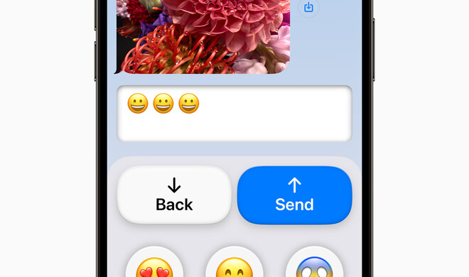 In Nachrichten kannst du Assistive Access verwenden