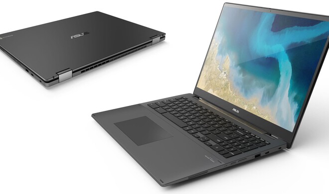 Ein optisch gelungener Convertible-Laptop: Das Asus Chromebook Flip CX5 (CX5601) erhielt 2022 den „iF Design Award“.