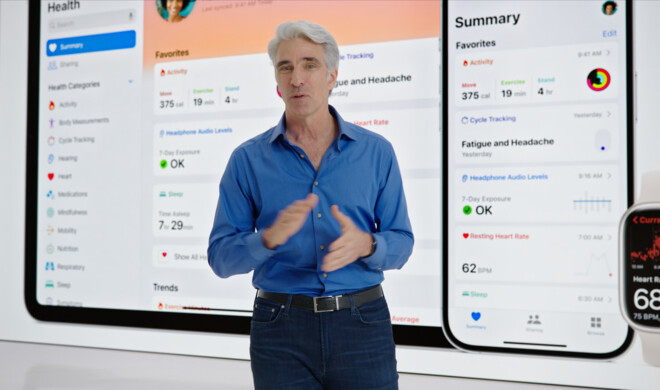 Das iPad erhält die Health-App