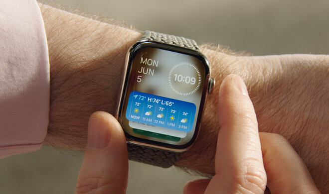 Mit einem Druck kannst du die neue Widget-Ansicht aufrufen