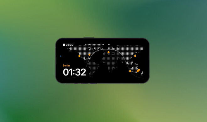 Auch die Weltkarte ist verfügbar.