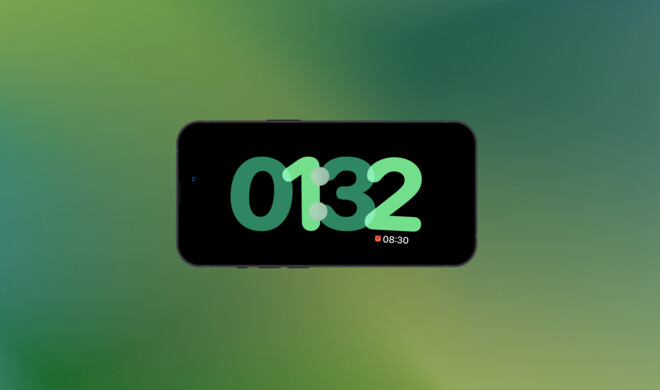 Die Farben der Ziffern lassen sich anpassen.