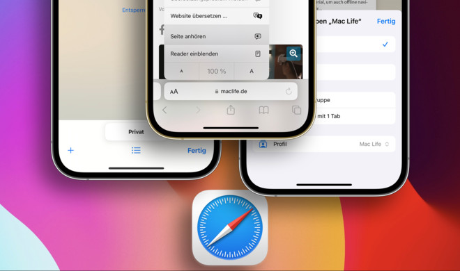 Safari erhält mit iOS 17 einige nützliche Features