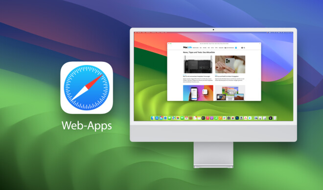 macOS Sonoma erhält Web-Apps