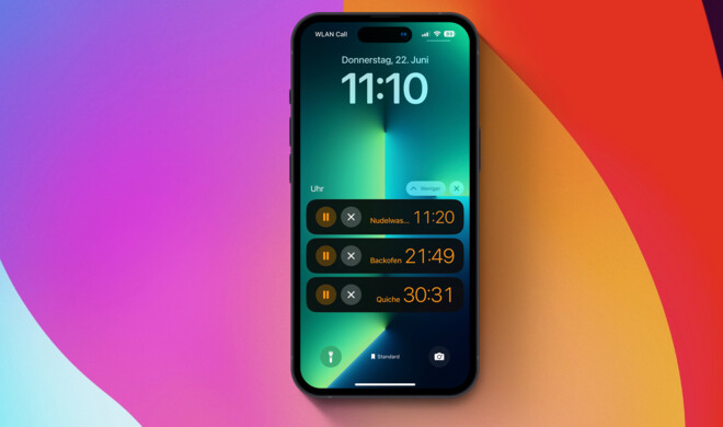 iOS 17 führt mehrere Timer ein
