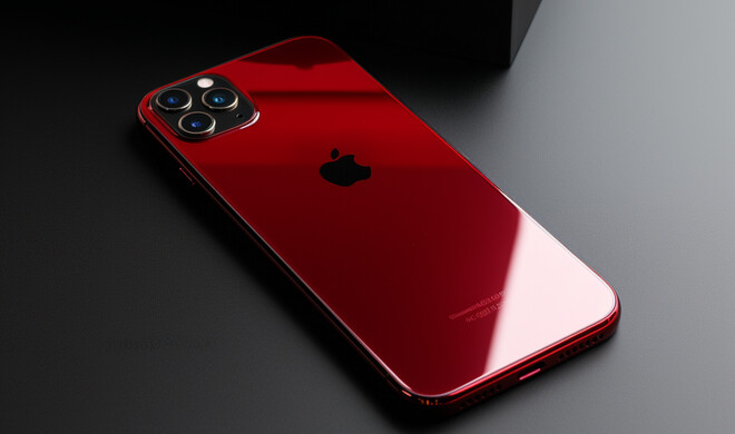So sieht die KI ein karmesinrotes iPhone 15 Pro
