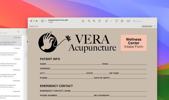 PDFs in macOS Sonoma ausfüllen