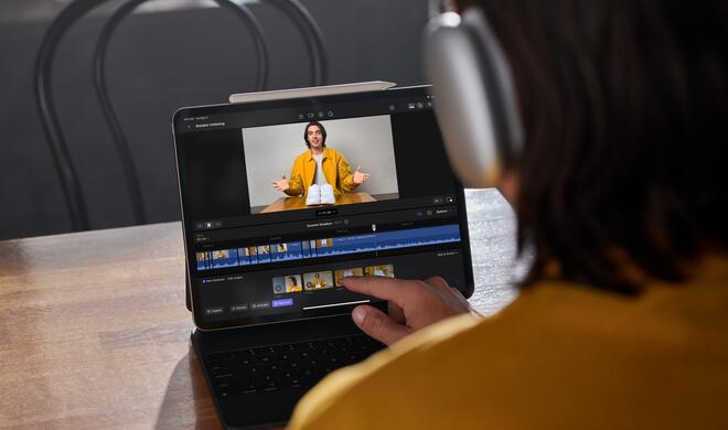 Final Cut Pro ist seit Frühjahr 2023 auch auf dem iPad verfügbar