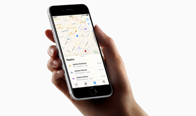 Mit der „Wo ist?“-App kannst du am iPhone deine Geräte und Objekttracker suchen.