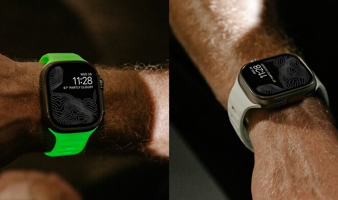 Apple Watch Ultra Nomad Glow in the Dark Sport Band