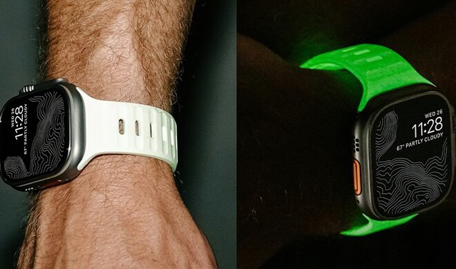 Apple Watch Ultra Nomad Glow in the Dark Sport Band