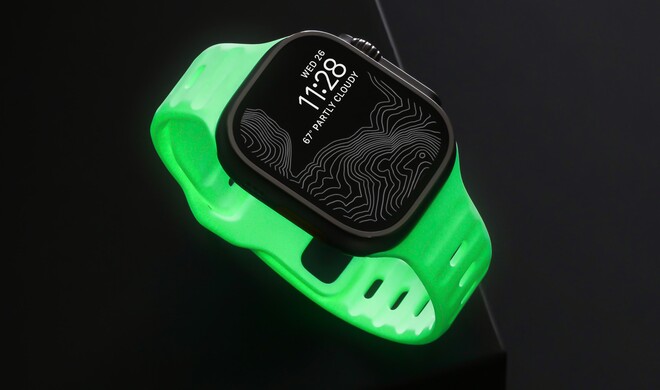 Apple Watch Ultra Nomad Glow in the Dark Sport Band