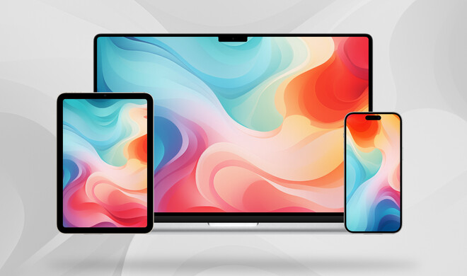 Es gibt ein neues Wallpaper von Basic Apple Guy