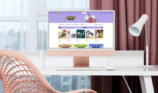 Die Shooping-App Temu toppt derzeit die App-Charts