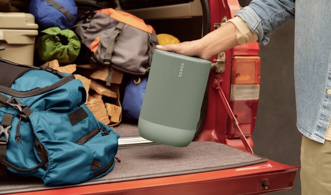 Der Sonos Move 2 bietet deutlich mehr Akkulaufzeit, einen AUX-Anschluss und mehr